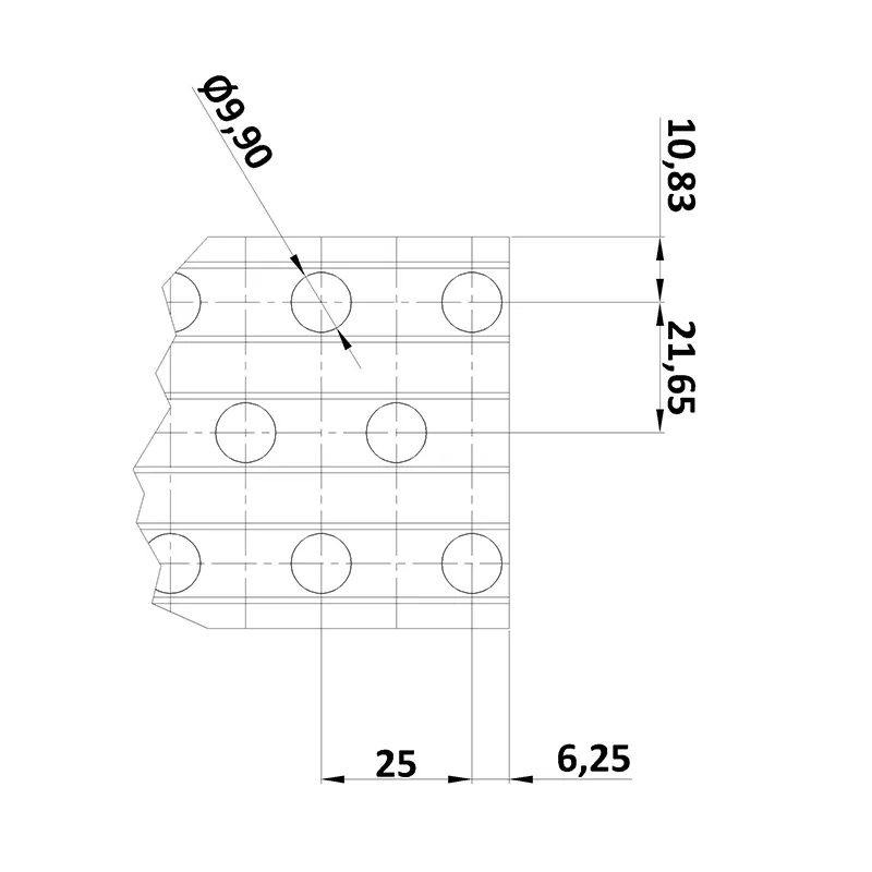 geometria aletta P25