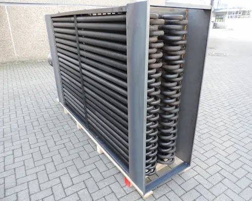 scambiatore di calore a tubi alettati