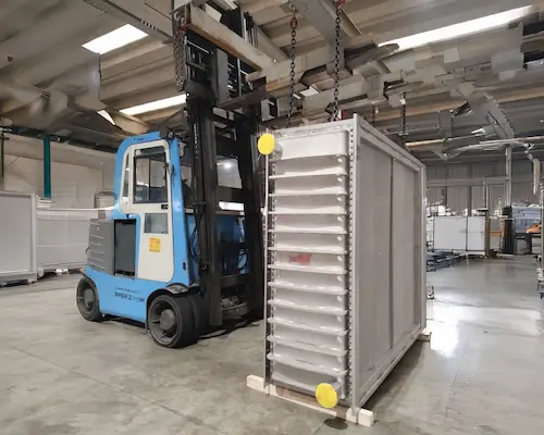 scambiatore di calore collettore carrello elevatore