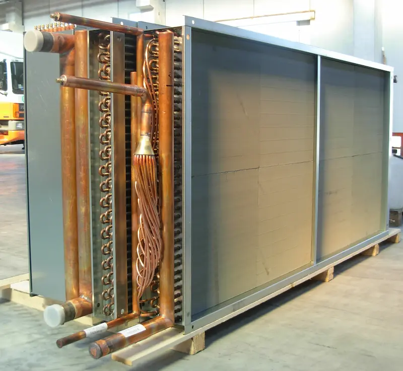 scambiatore di calore havac su bancale