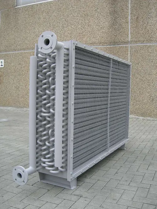 scambiatori di calore tubi alettati alta efficienza